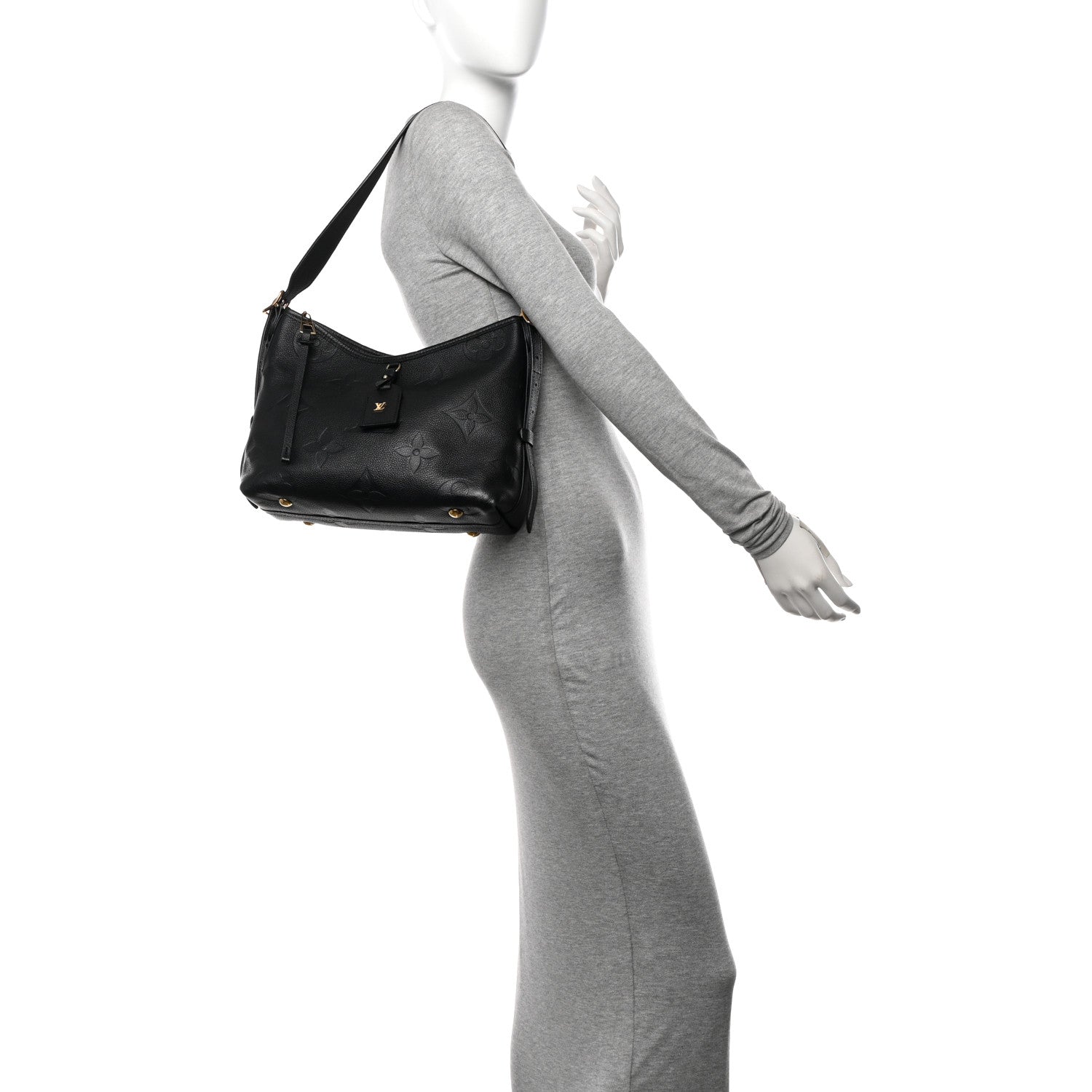 Louis Vuitton Empreinte Carryall PM Black 2 of 10