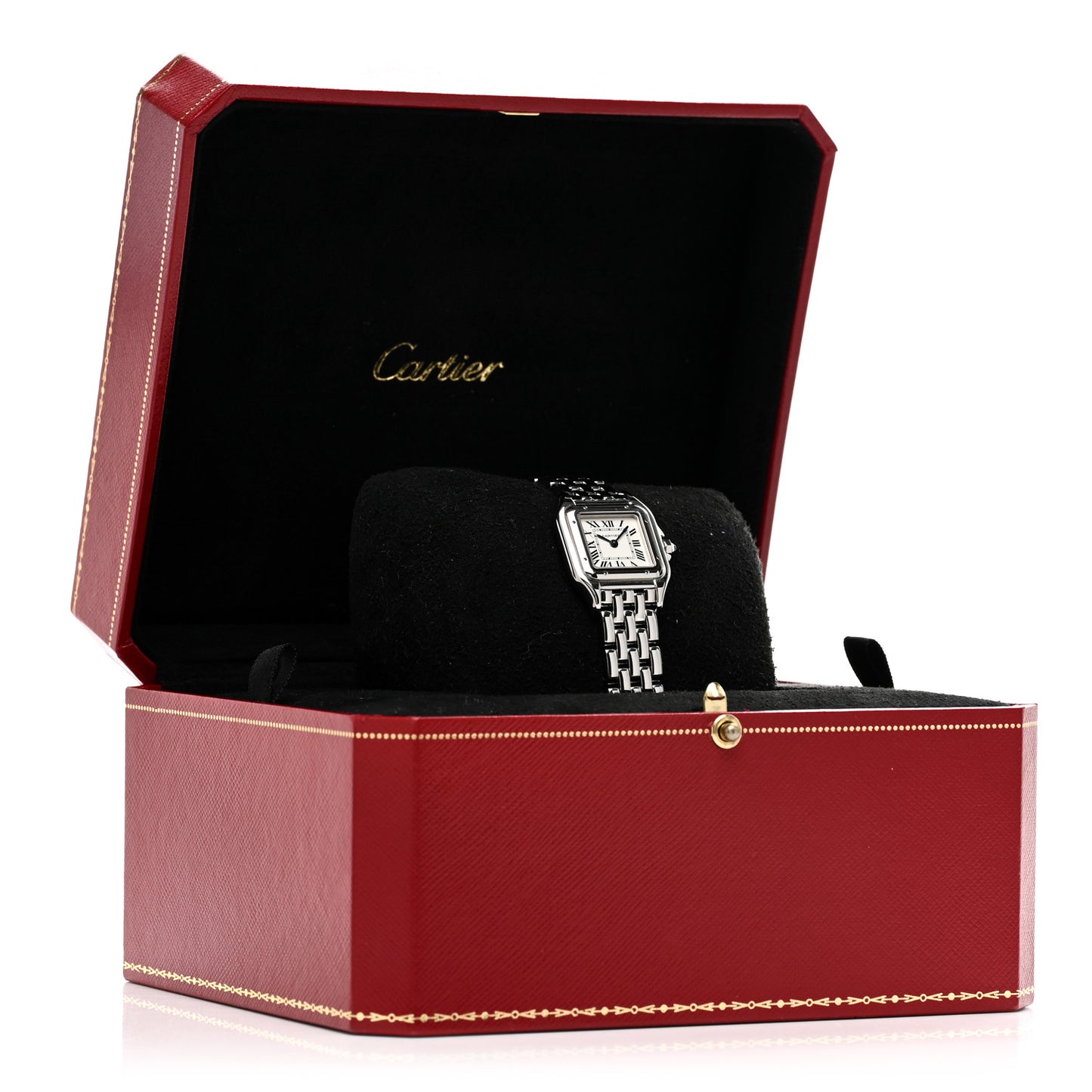Stainless Steel 22mm Panthere Quartz Watch