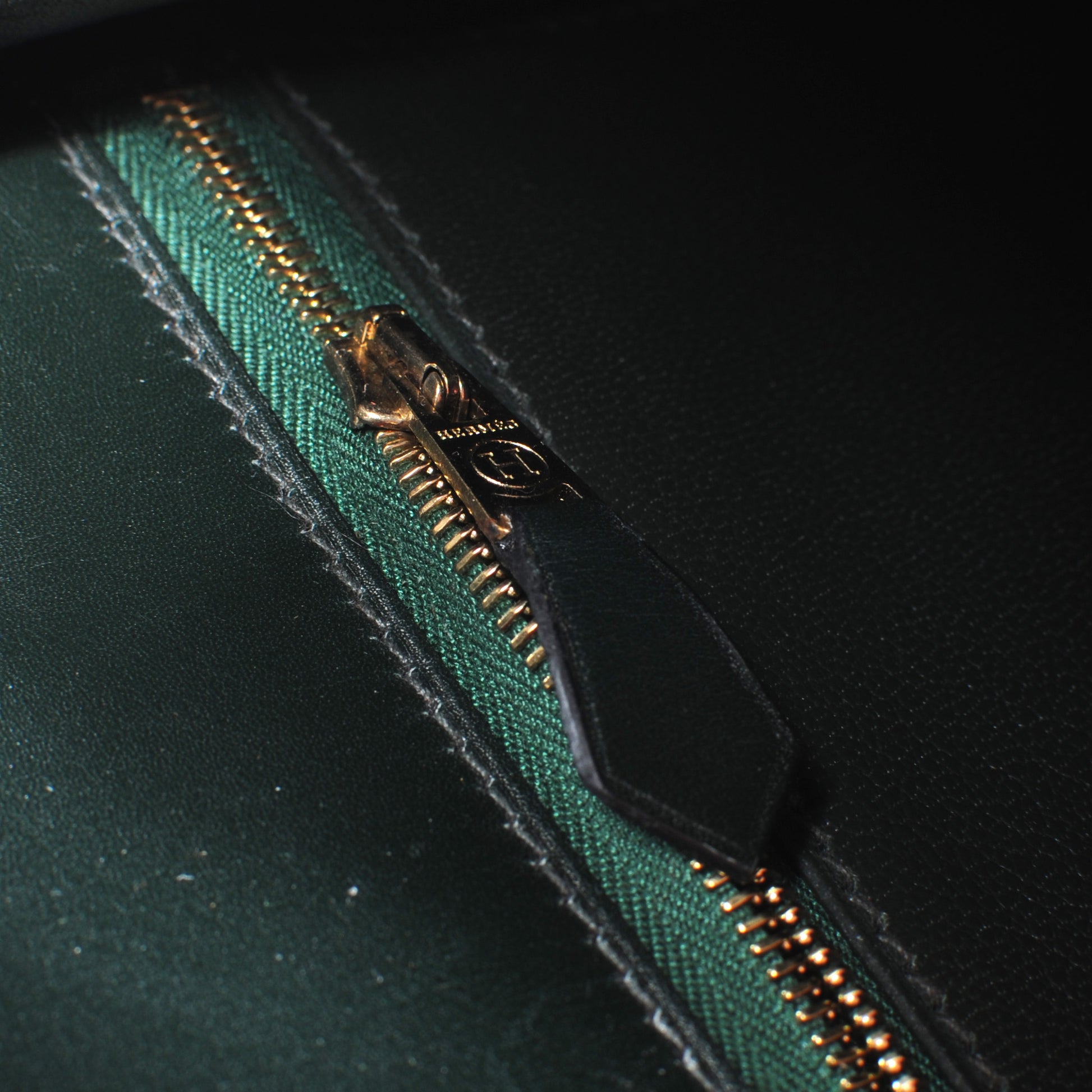 Hermes Box Calf Kelly 28 Vert Fonce 9 of 11