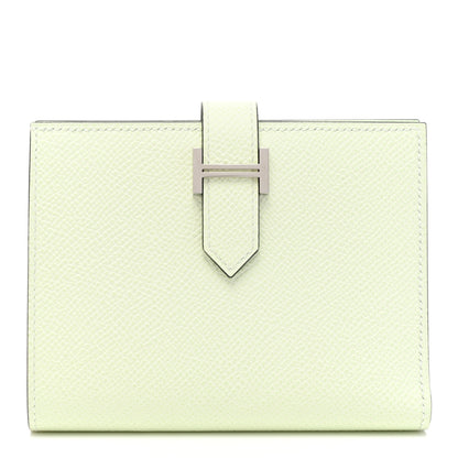 Hermes Epsom Bearn Compact Wallet Vert Fizz 1 of 8
