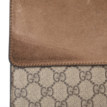 Gucci GG Supreme Monogram Medium Dionysus Shoulder Bag Taupe 8 of 15