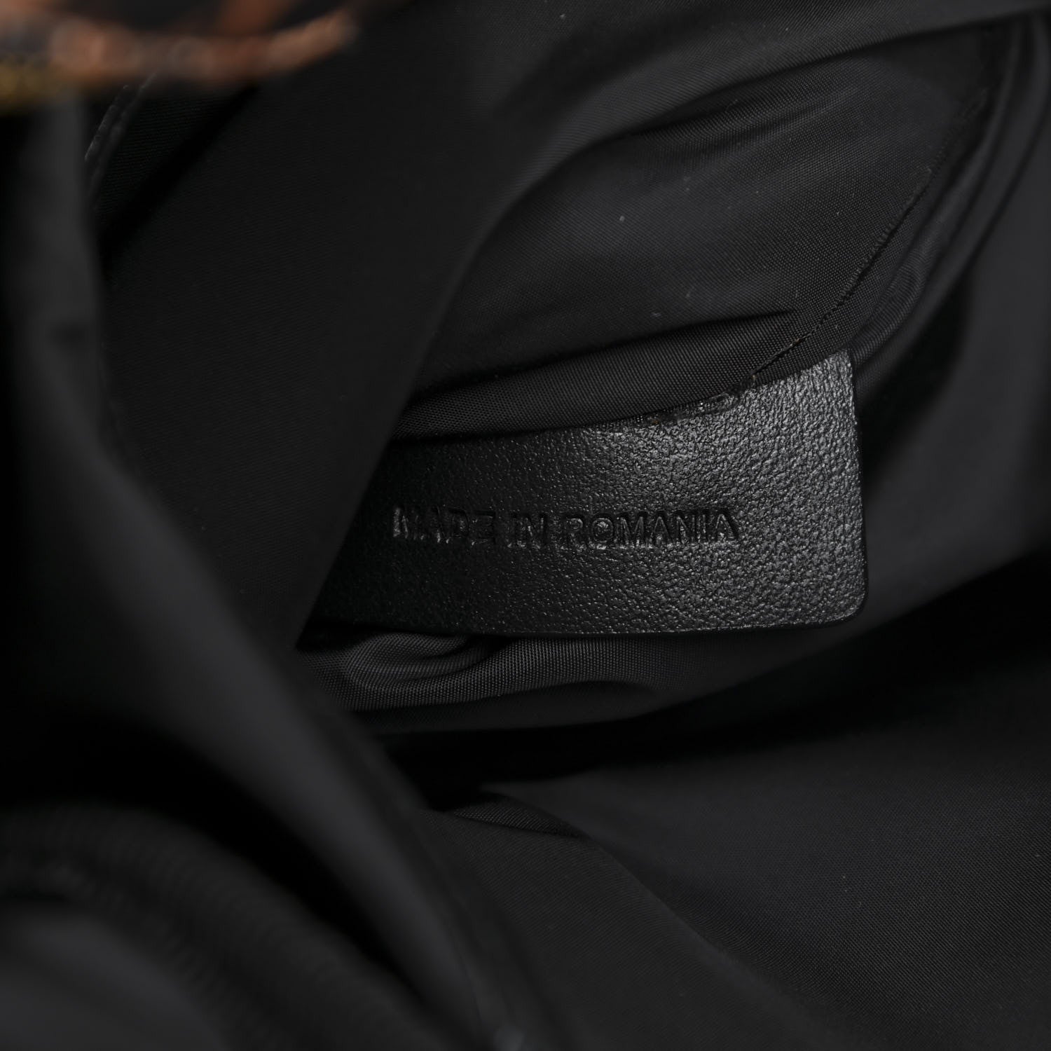 Jimmy Choo Nylon Leopard Candice Backpack Black 7 of 12