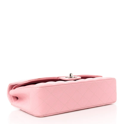 Chanel Caviar Quilted Medium Double Flap Light Pink 4 of 12