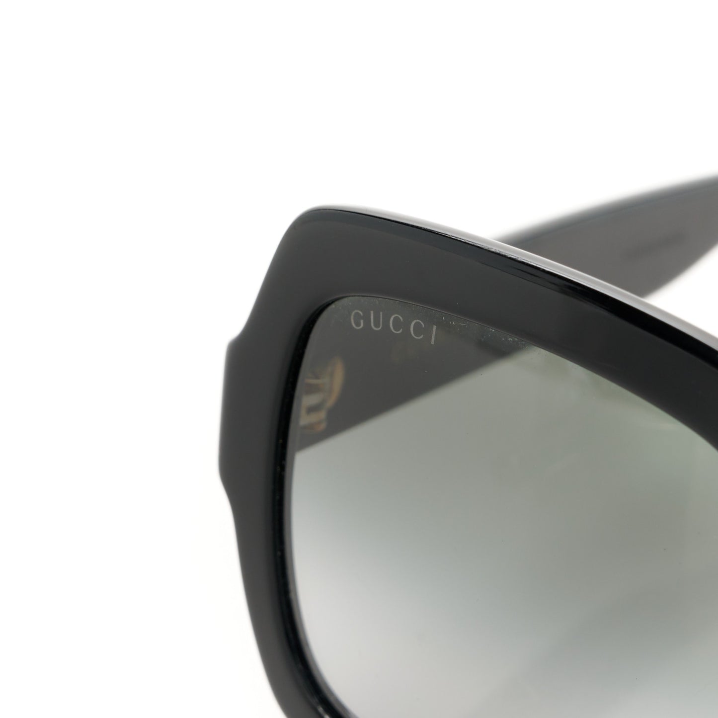 Acetate Square Frame Sunglasses GG0036S Black