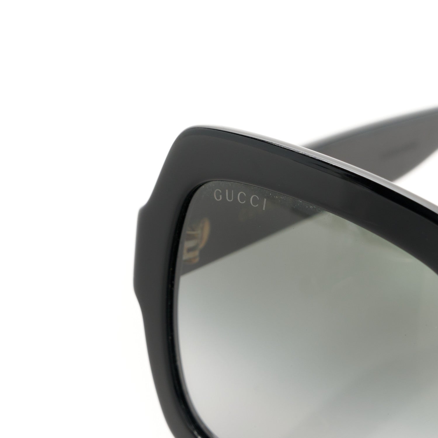 Gucci Acetate Square Frame Sunglasses GG0036S Black 7 of 9