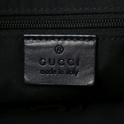 Gucci GG Supreme Monogram Web Flat Messenger Bag Navy 6 of 10