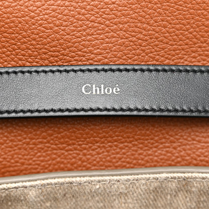Chloe Grained Calfskin Medium Penelope Shoulder Bag Nut 6 of 10