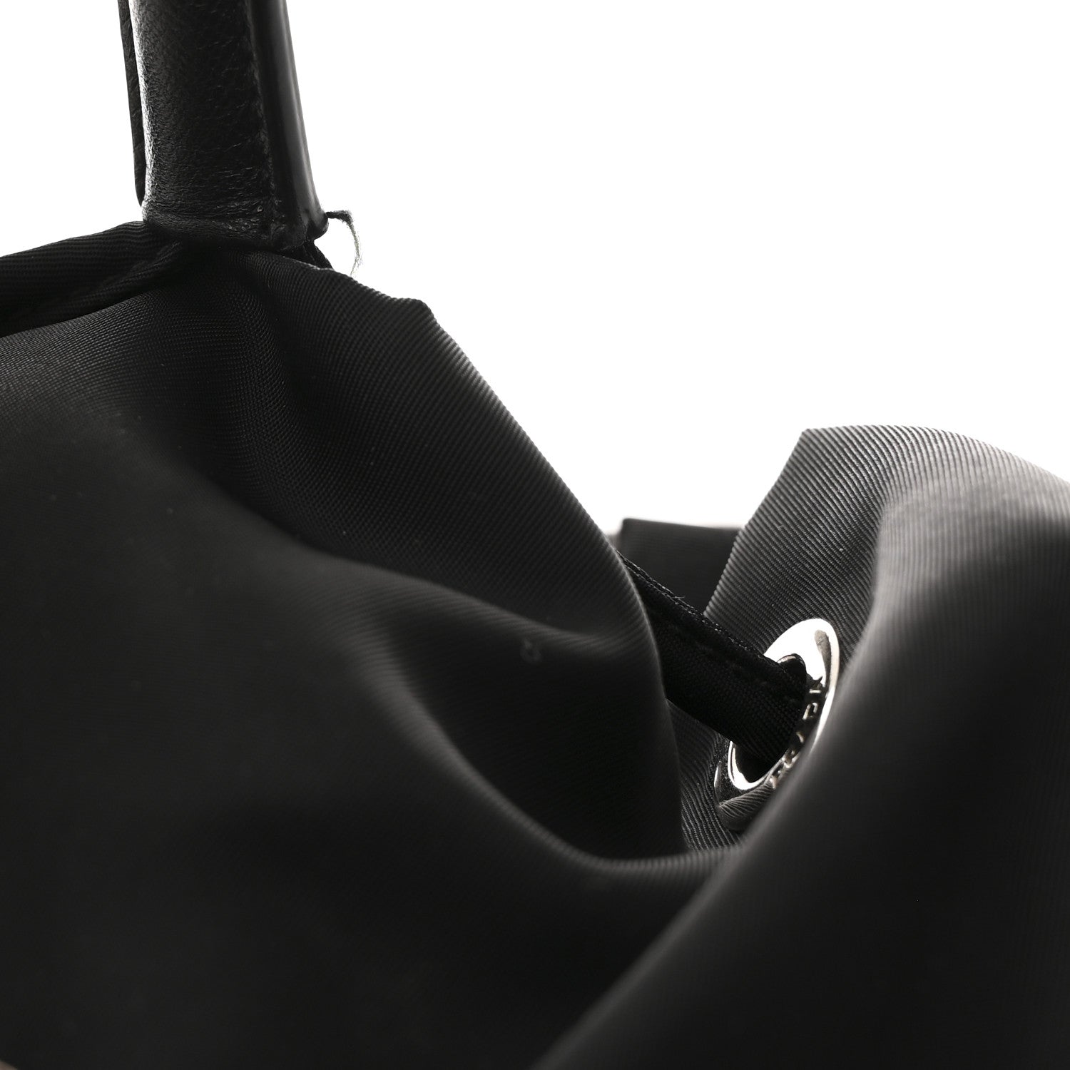 Prada Nylon Vela Saffiano Medium Backpack Black 12 of 12