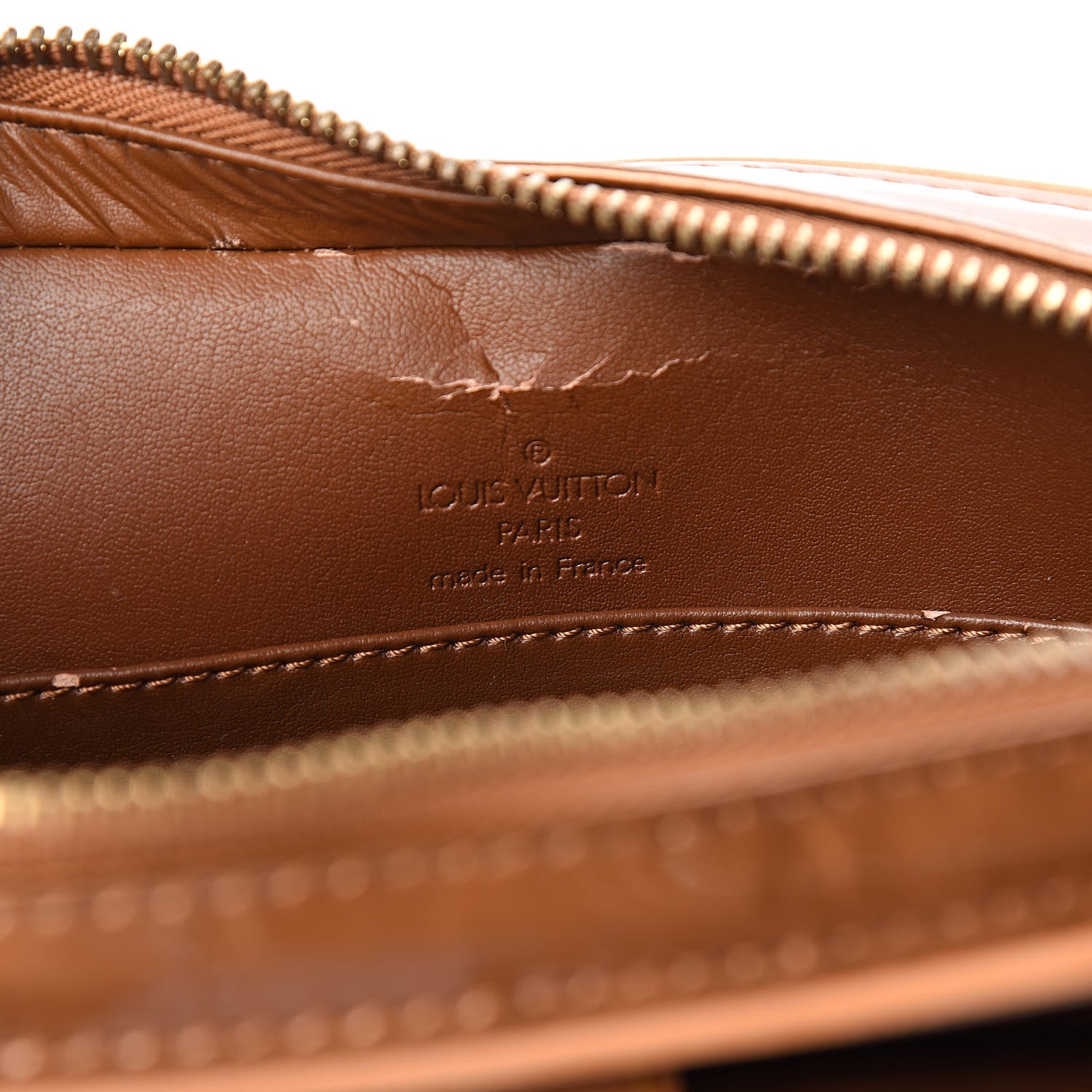 Louis Vuitton Vernis Christie MM Bronze 6 of 11