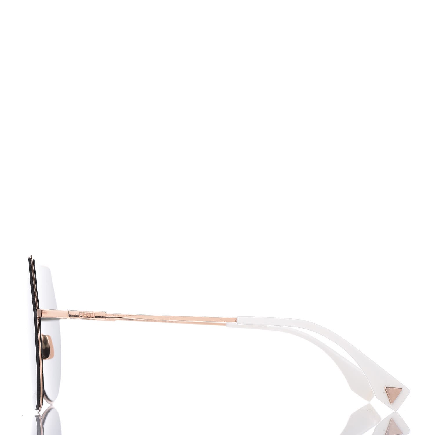 Fendi Metal Mirrored Eyeline Sunglasses FF 0193/S Matte Rose Gold 2 of 8