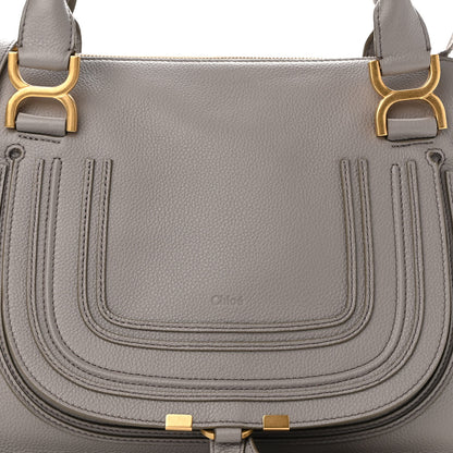 Chloe Calfskin Medium Marcie Satchel Cashmere Grey 7 of 9