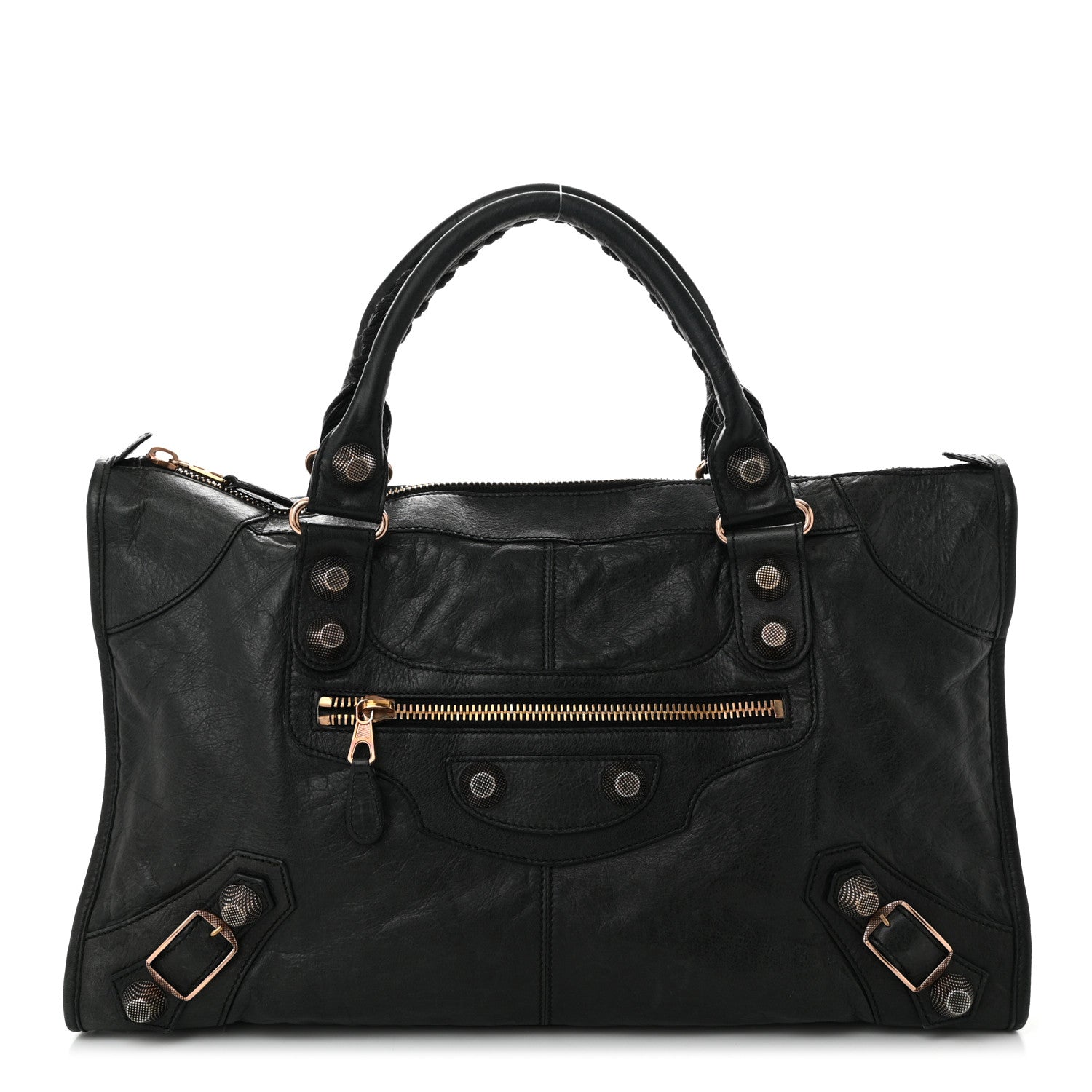Balenciaga Agneau Giant 21 Rose Gold Hardware Work Black 1 of 10