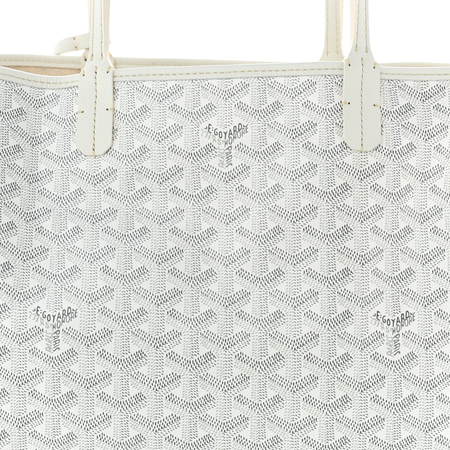 Goyard Goyardine Saint Louis PM White 9 of 11