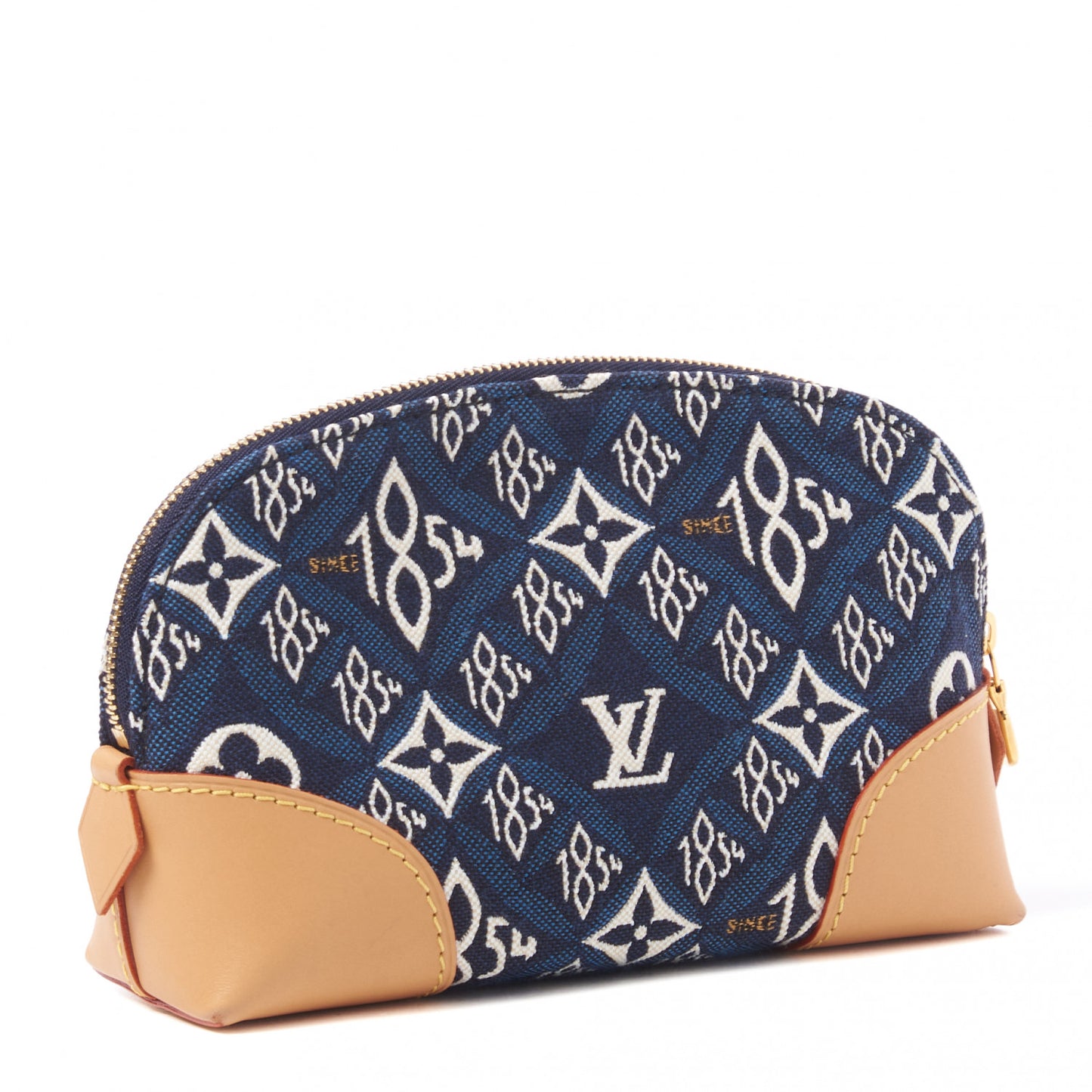 Jacquard Since 1854 Cosmetic Pouch PM Blue
