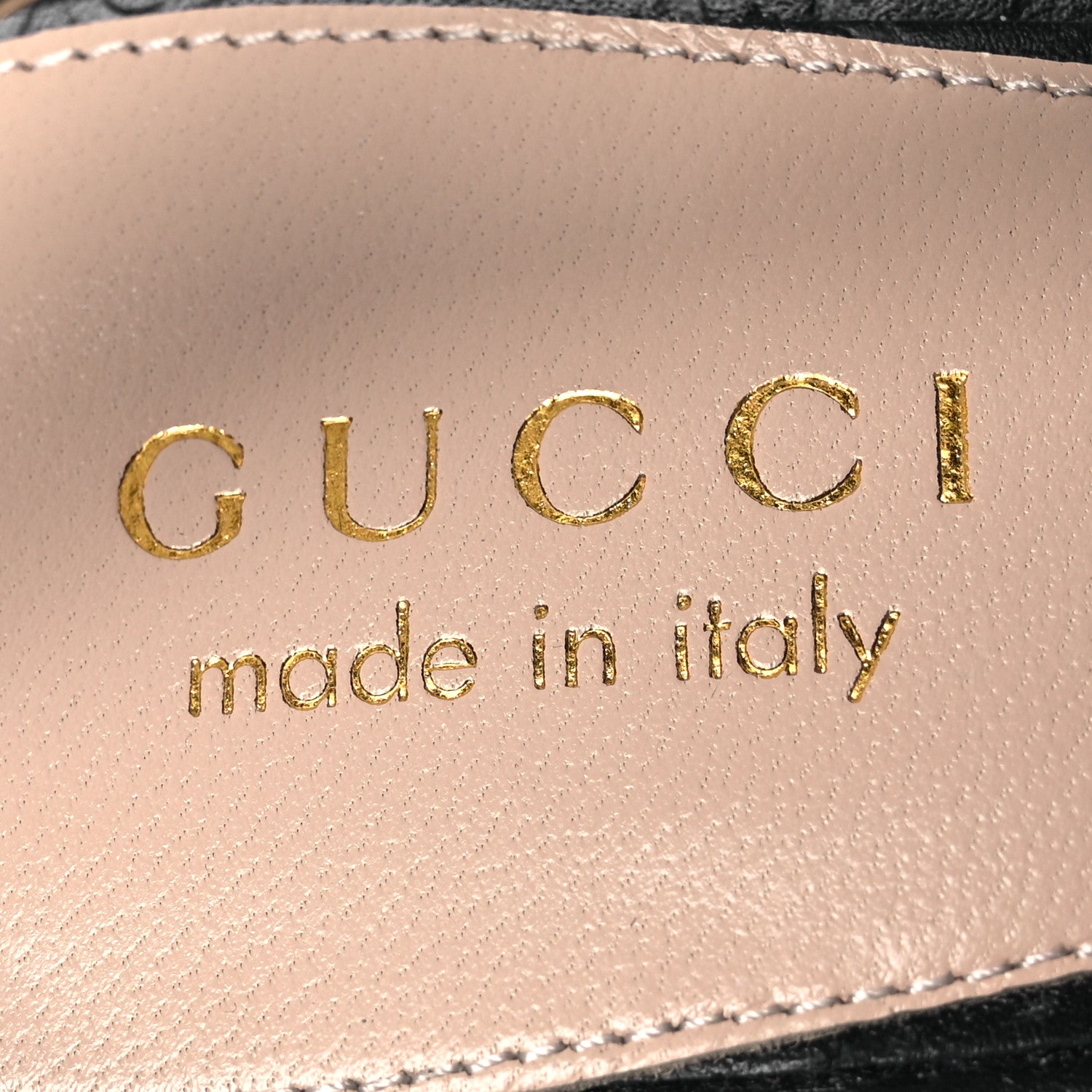 Gucci Guccissima Horsebit Platform 70/160mm Slingback Mules 38.5 Black 9 of 12