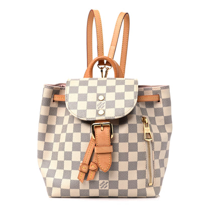 Louis Vuitton Damier Azur Sperone BB Backpack 1 of 14