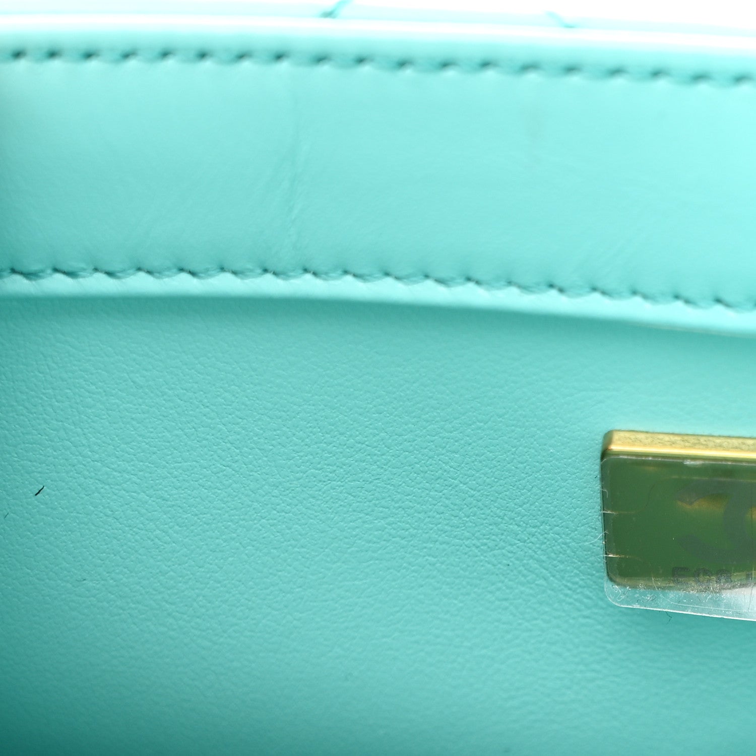 Chanel Calfskin Quilted Mini Perfect Fit Flap Turquoise 7 of 10