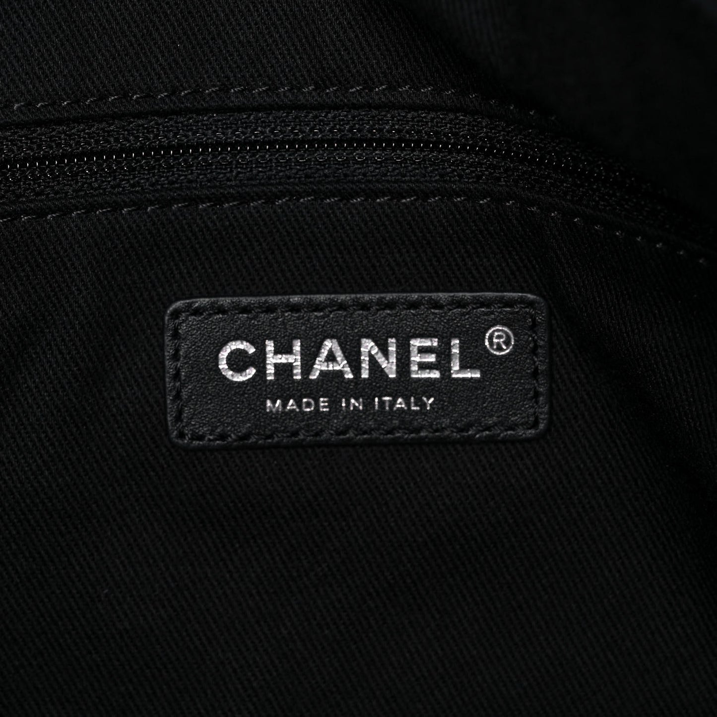 Canvas Small Double Face Tote Black