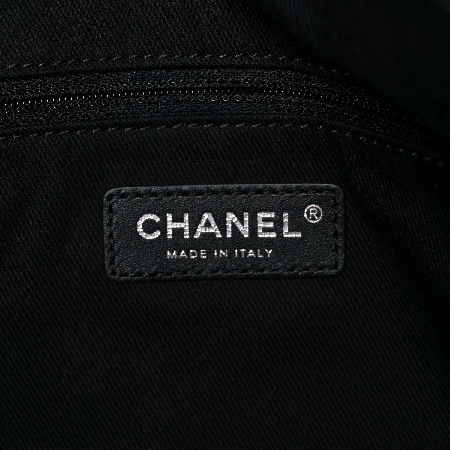 Chanel Canvas Small Double Face Tote Black 10 of 11