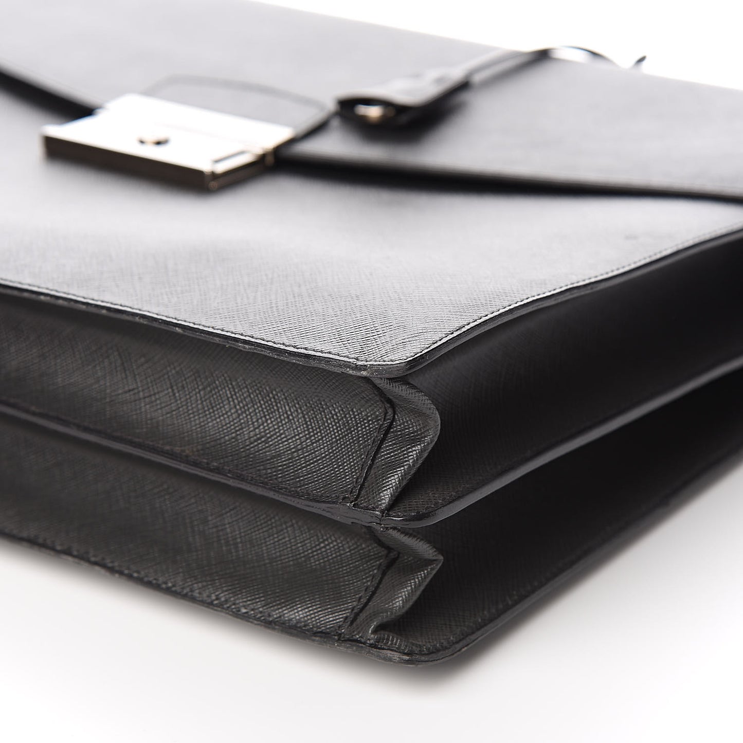Saffiano Briefcase Marmo