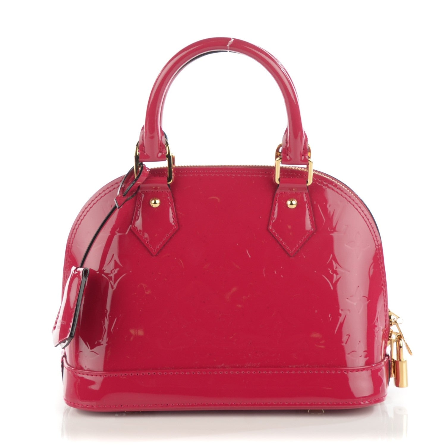 Louis Vuitton Vernis Alma BB Rose Indien 1 of 7