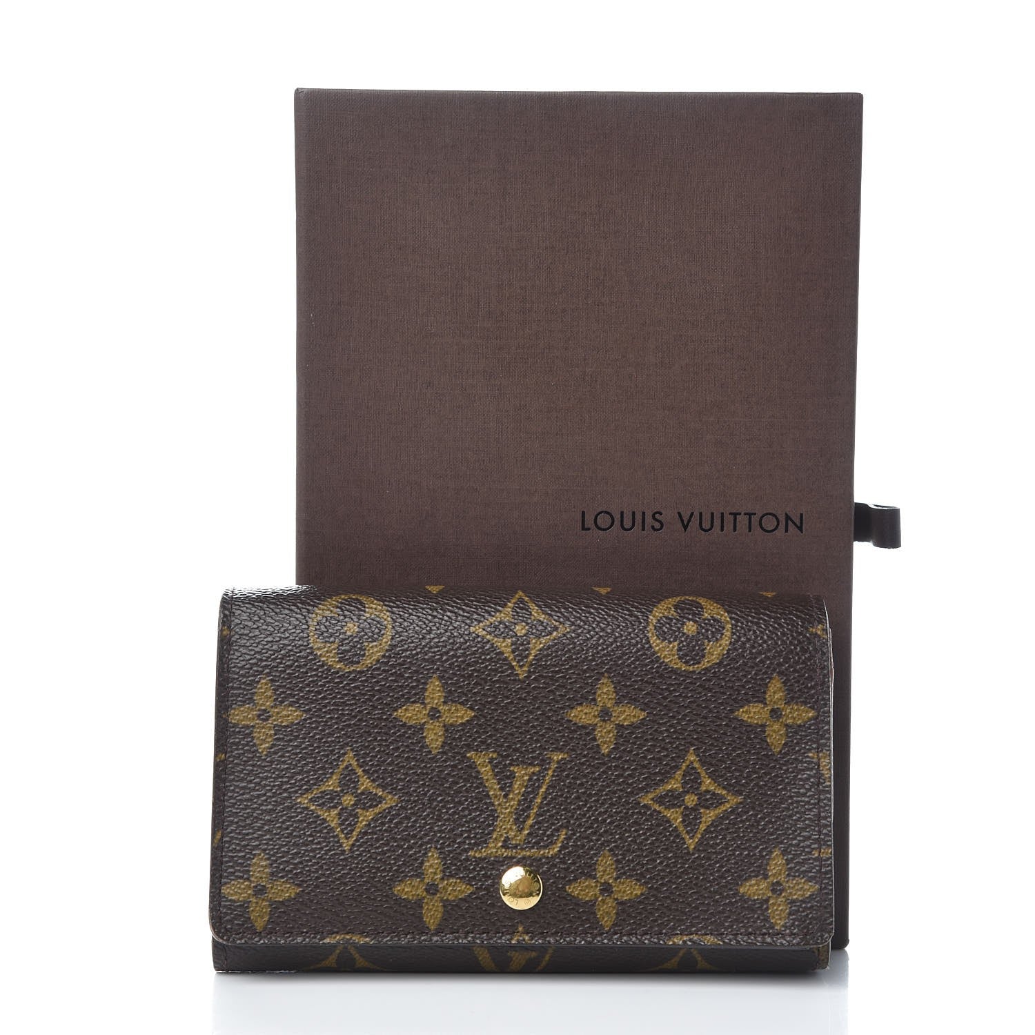 Louis Vuitton Monogram Porte-Monnaie Billets Tresor Wallet 9 of 9
