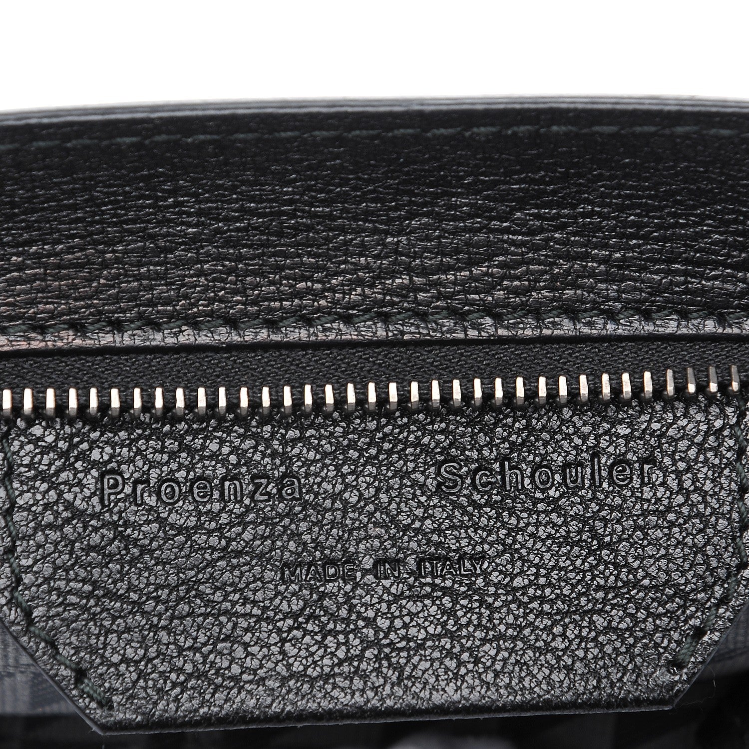 Proenza Schouler Lambskin PS1 Pouch Messenger Black 7 of 8