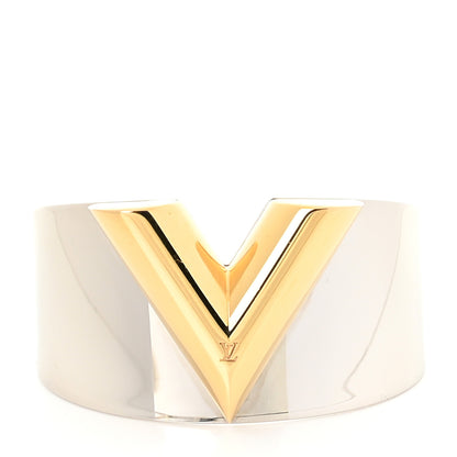 Louis Vuitton Metal Essential V Cuff Silver 1 of 3