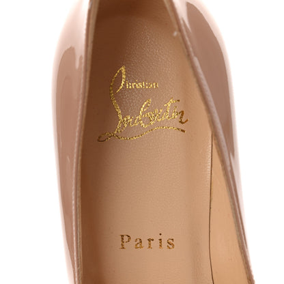 Christian Louboutin Patent Simple 70 Pumps 36.5 Nude 7 of 9