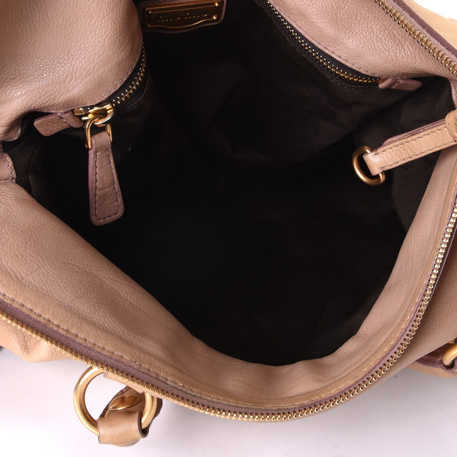 Miu Miu Vitello Medium Bow Bag Cammeo 4 of 9