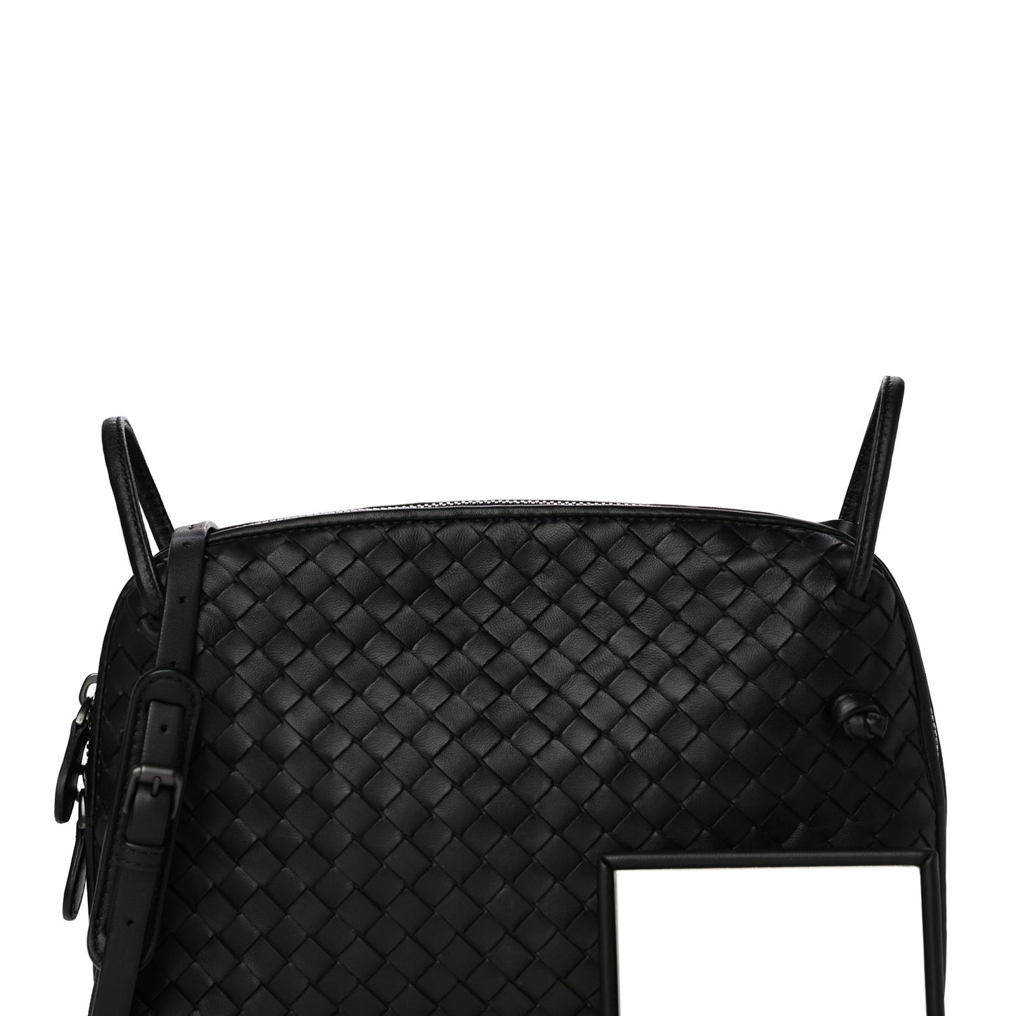Nappa Intrecciato Nodini Bag Black