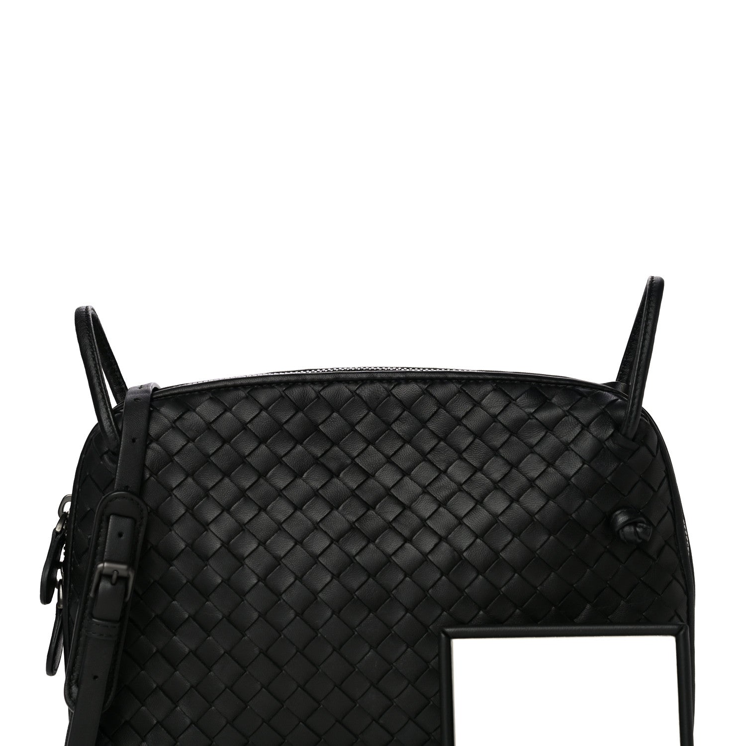 Bottega Veneta Nappa Intrecciato Nodini Bag Black 8 of 15