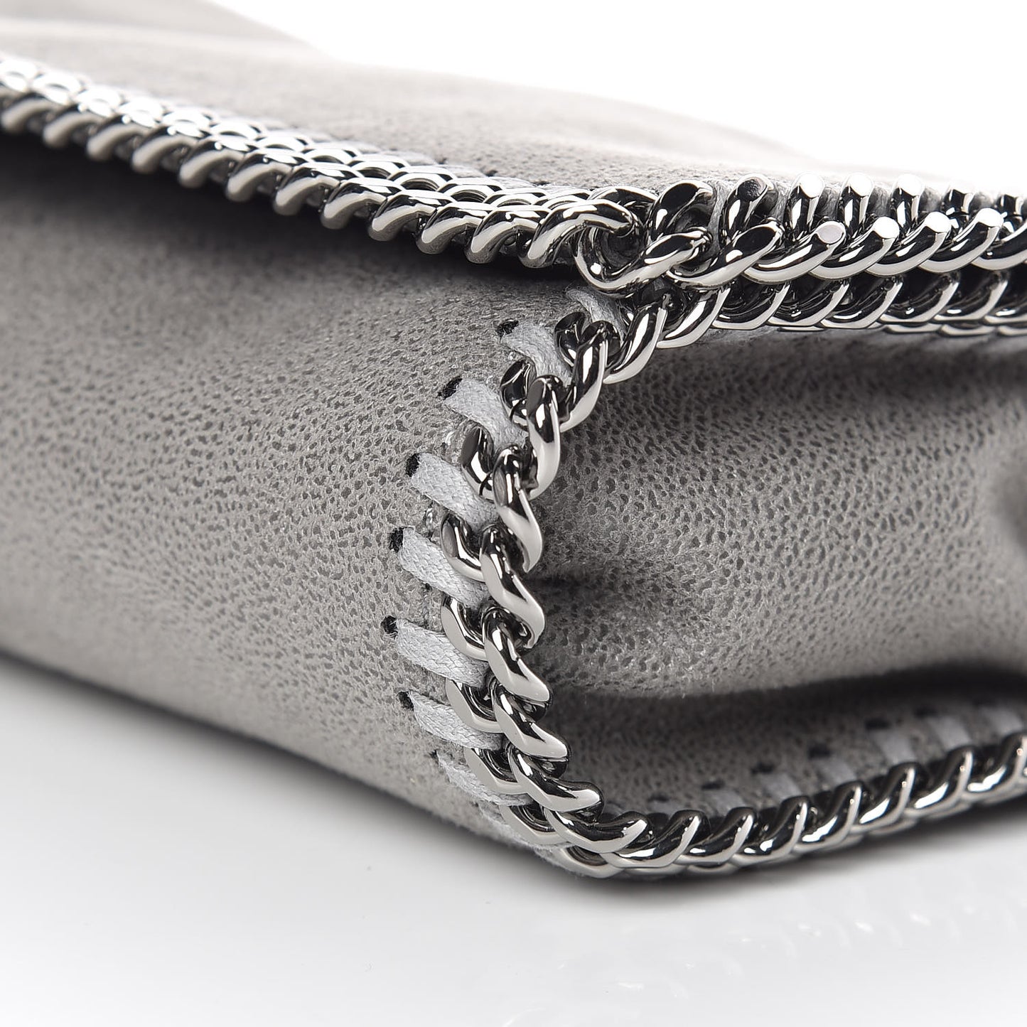 Shaggy Deer Falabella Crossbody Bag Light Grey