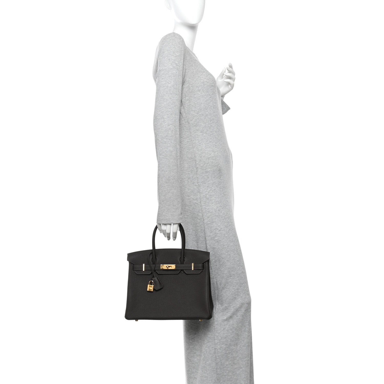 Hermes Togo Birkin 30 Bai Brun 2 of 10