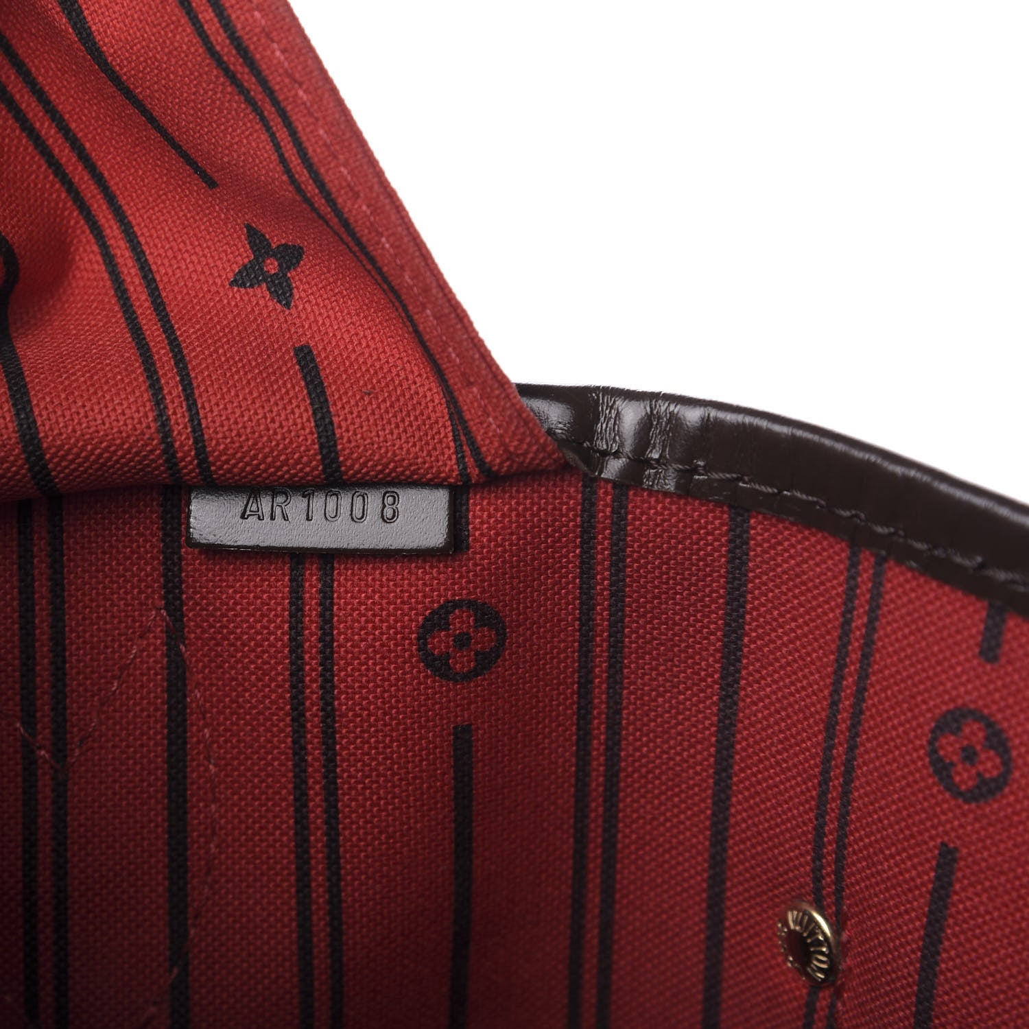 Louis Vuitton Damier Ebene Neverfull MM 9 of 10