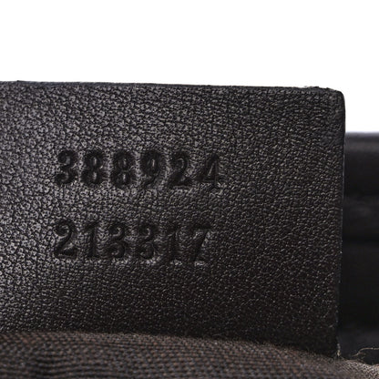 Gucci GG Plus Monogram Medium Flat Messenger Bag Dark Brown 7 of 11