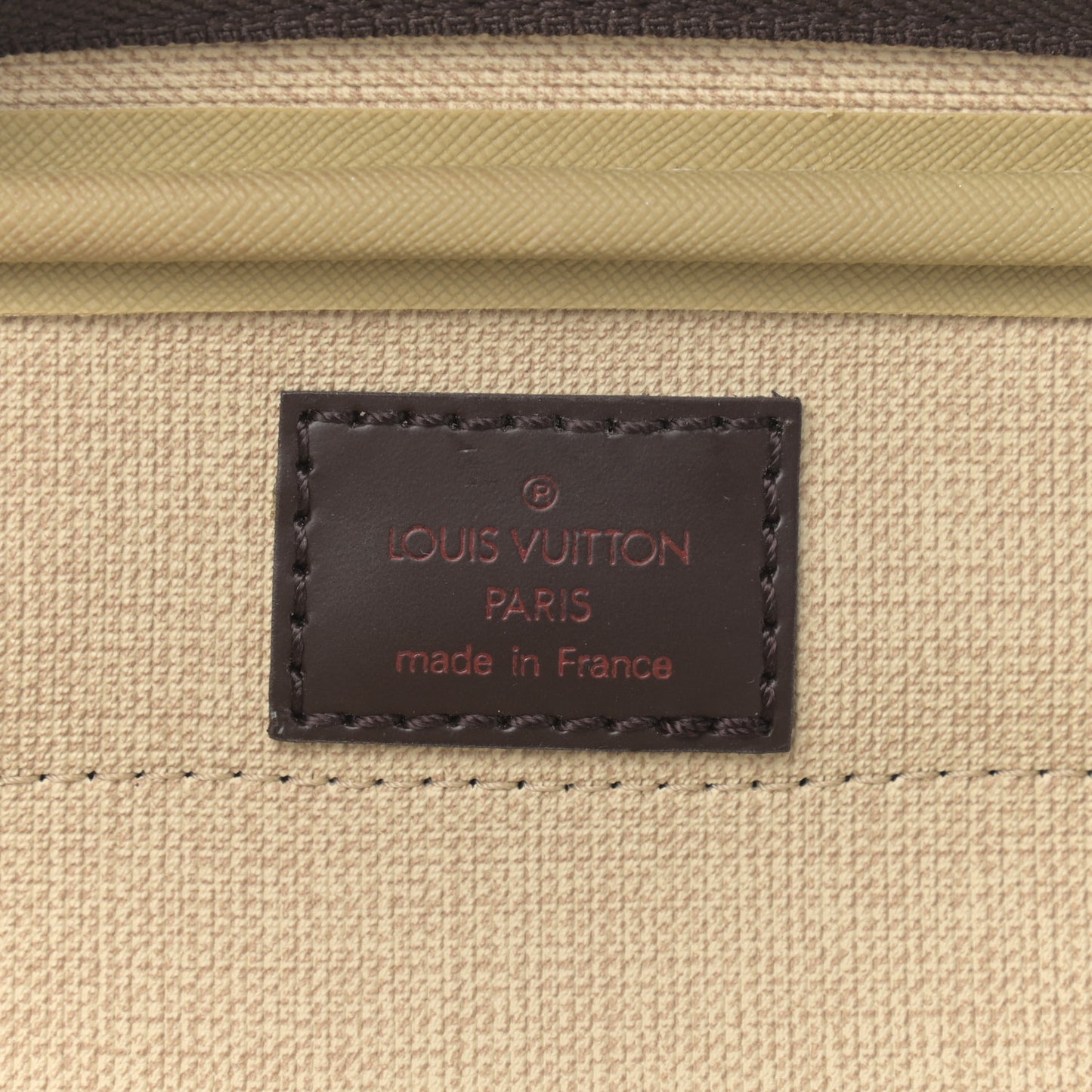 Damier Ebene Excursion Shoe Bag