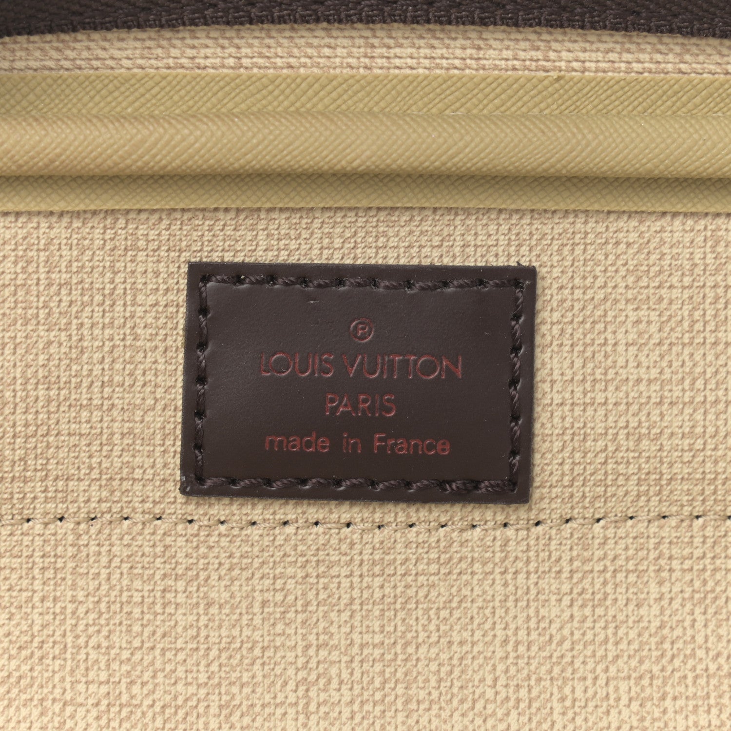Louis Vuitton Damier Ebene Excursion Shoe Bag 6 of 9