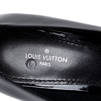Louis Vuitton Patent Madeleine Pumps 37.5 Black 6 of 6