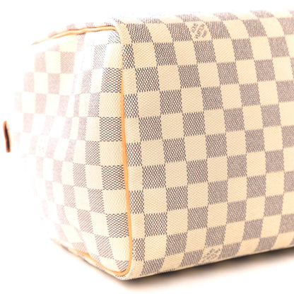 Louis Vuitton Damier Azur Speedy 30 9 of 10