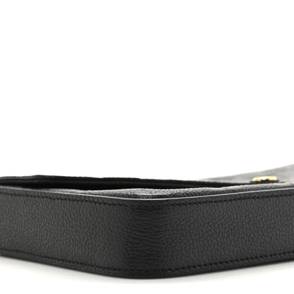 Louis Vuitton Empreinte Pochette Felicie Chain Wallet Black 34 of 37