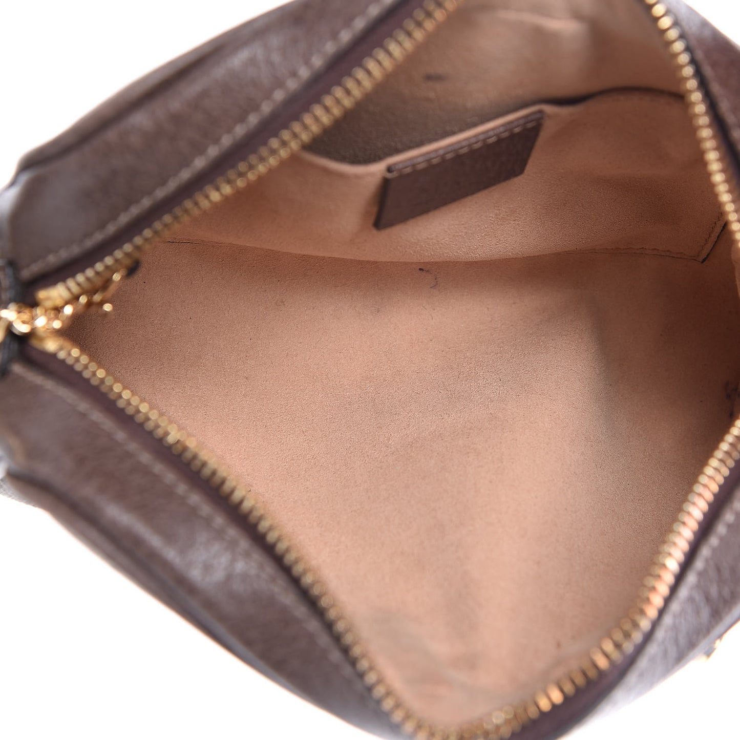 GG Supreme Monogram Web Mini Ophidia Shoulder Bag Brown
