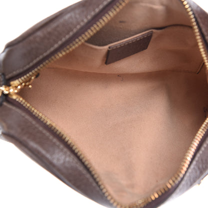 Gucci GG Supreme Monogram Web Mini Ophidia Shoulder Bag Brown 5 of 13