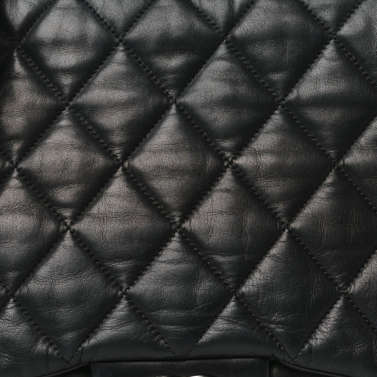 Lambskin Quilted Chanel 3 Maxi Tote Black