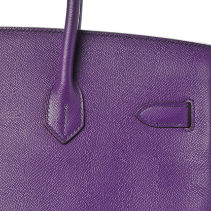 Hermes Epsom Birkin 35 Crocus 25 of 28