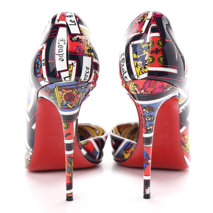 Christian Louboutin Patent Tarot Iriza 100 Pumps 40 Multicolor 6 of 10