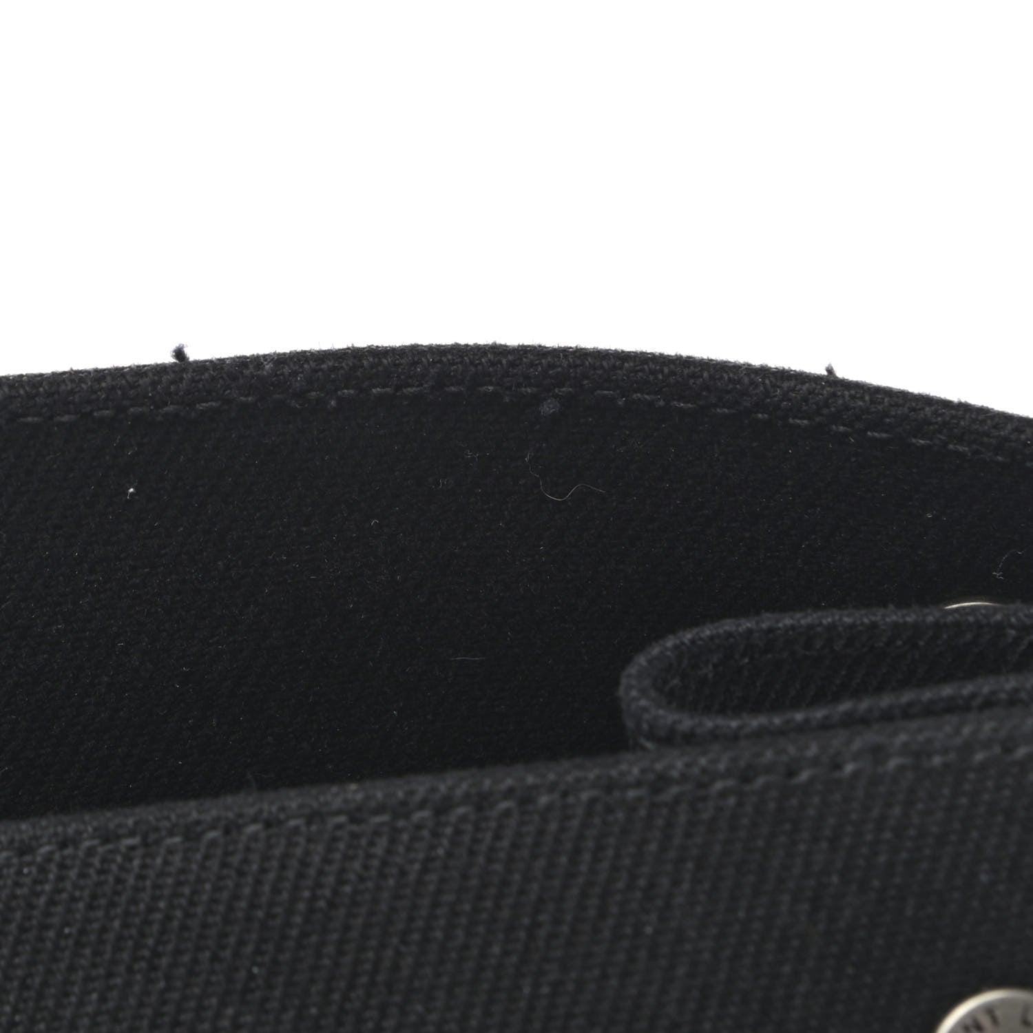 Saint Laurent Linen Calfskin Rive Gauche Tote Black 15 of 17