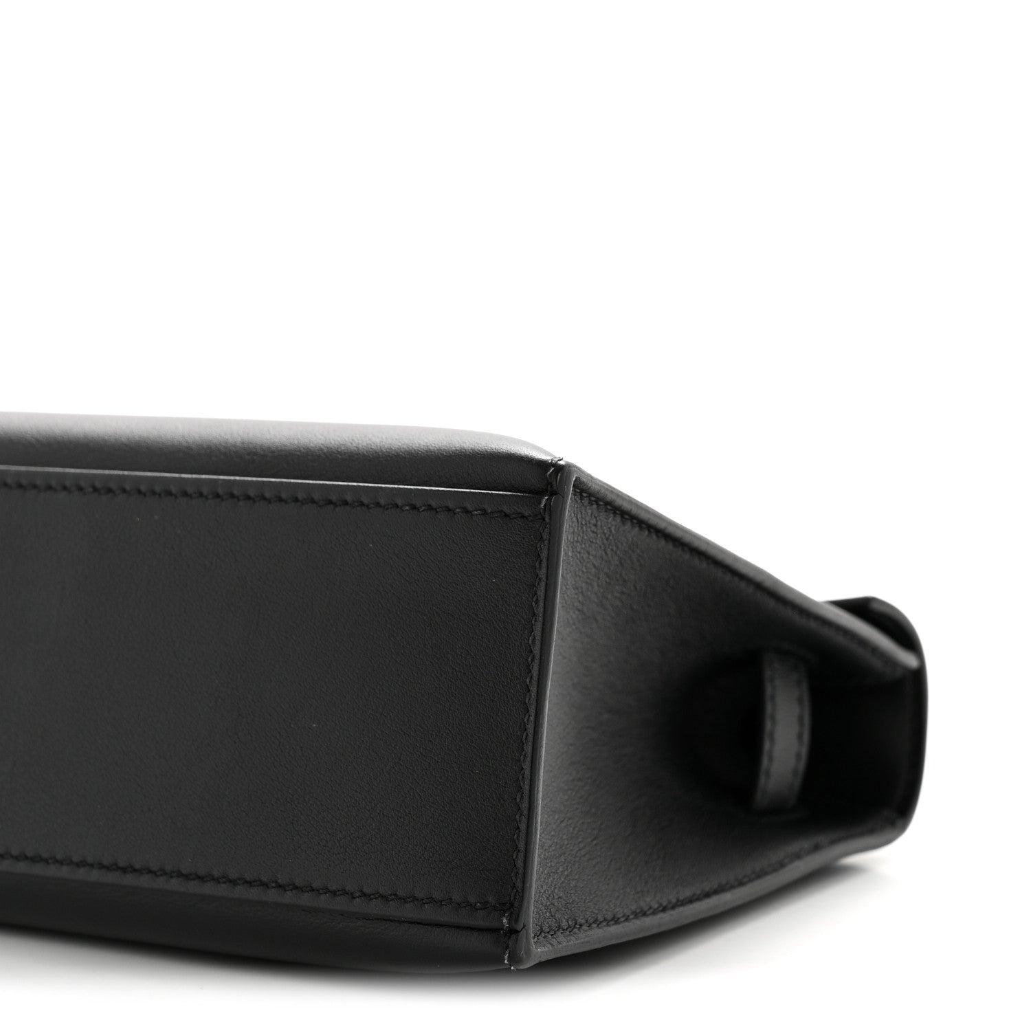 Hermes Swift Kelly Pochette Clutch Black 10 of 13