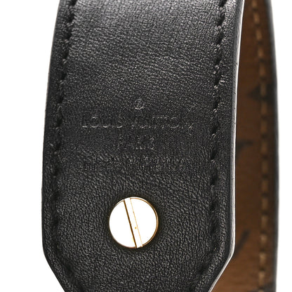 Louis Vuitton LOUIS VUITTON Reverse Monogram Bandouliere Shoulder Strap XL Black 4 of 4