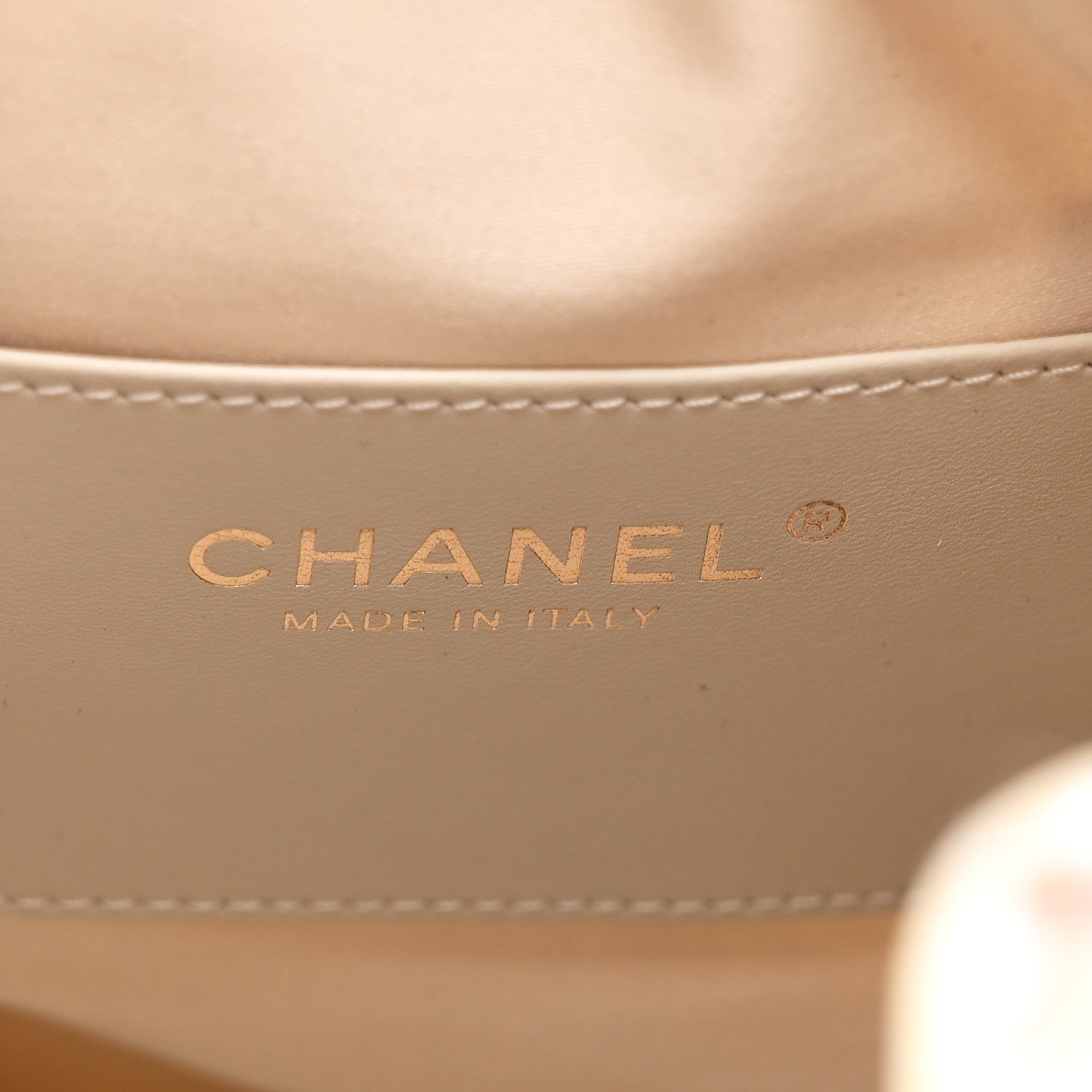 Chanel Tweed Quilted Small Chanel 25 Handbag Ecru Khaki Gold Red 6 of 10